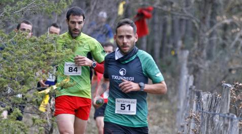 El agoisko Rubén Morillo (Txurregi), en la carrera del pasado año Rubén Morillo