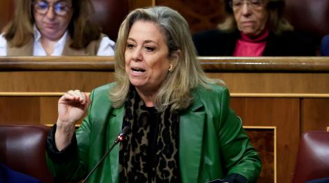 macarena-montesinos La diputada popular Macarena Montesinos interviene durante la sesión de control al Gobierno celebrada este miércoles en el Congreso de los Diputados