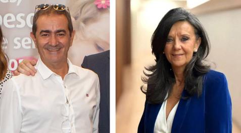 De izda. a dcha., Alberto Mantilla Blanco y Elena Jiménez Domínguez De izda. a dcha., Alberto Mantilla Blanco y Elena Jiménez Domínguez