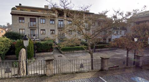 Calle San Esteban, en Huarte Huarte