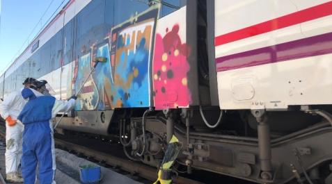 RENFE RENFE VANDALISMO