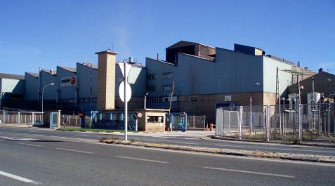 tafalla Acceso principal a la fábrica de Fagor Ederlan en Tafalla