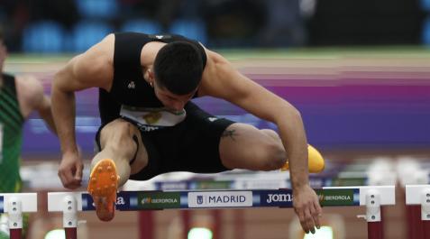 Asier Marínez Asier Martínez, durante las semifinales del Campeonato de España del pasado 19 de febrero en Gallur