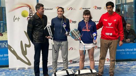 Martina Calvo, campeona cadete Martina Calvo