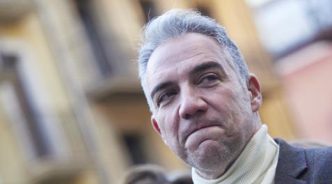 Elías Bendodo El coordinador general del Partido Popular, Elías Bendodo, en Pamplona