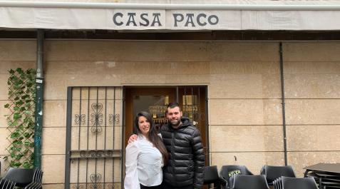 Celia de Pedro y Omar Fernández, nuevos dueños de Casa Paco Casa Paco