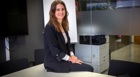 Ainhoa Urrutia Ainhoa Urrutia, ingeniera y Responsable Técnica de Proyectos de Nordex, posa en las instalaciones de la empresa en Tajonar