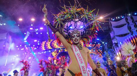 Drag Shíky se ha proclamado este viernes ganador de la gala Drag Queen del carnaval de Las Palmas de Gran Canaria 2023 Drag Shíky se ha proclamado este viernes ganador de la gala Drag Queen del carnaval de Las Palmas de Gran Canaria 2023