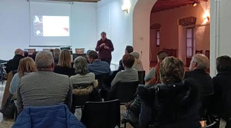 Presentación del plan ‘Urdina’ el pasado jueves en Cáseda Presentación del plan ‘Urdina’ el pasado jueves en Cáseda