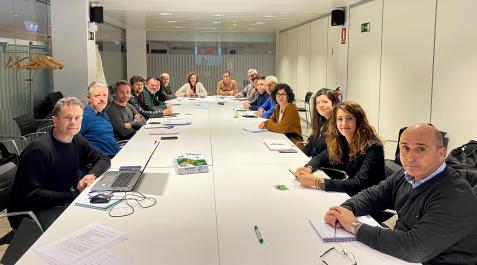 PAC Un momento de la reunión entre responsables de Desarrollo Rural y representantes del Consejo Agrario.
