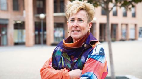 Flor González, candidata de Geroa Bai a la alcaldía de Barañáin Flor González, candidata de Geroa Bai a la alcaldía de Barañáin