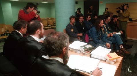 Juicio por el sabotaje a las obras de Itoiz. Juicio por el sabotaje a las obras de Itoiz.
