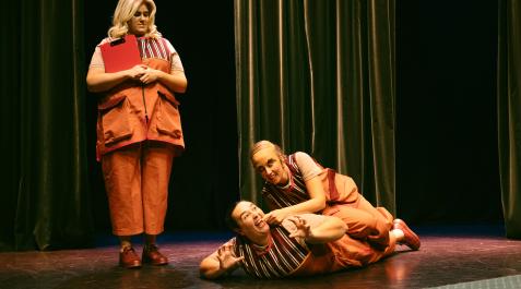 15_Las que limpian_LETICIA_T_BLANCO_2 El Teatro Gayarre acoge esta tarde la obra teatral 'Las que limpian'.