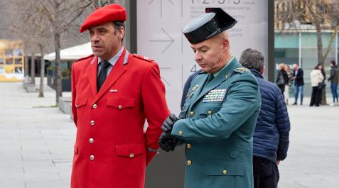 Acto del Gobierno de Navarra en homenaje a las víctimas del terrorismo en el aniversario de los atentados del 11-M.