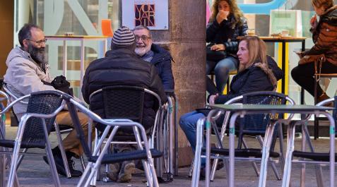 Terraza en Estella Estella cuenta por fin con una normativa reguladora para el uso de terrazas.