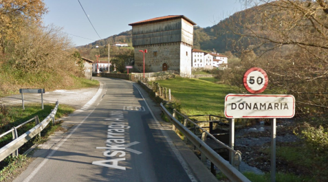 Donamaria Vista de Donamaria en Google Maps