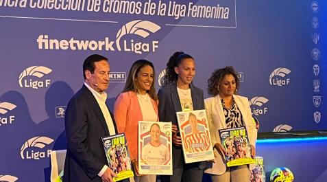 Presentación del primer álbum de la Liga F Presentación del primer álbum de la Liga F