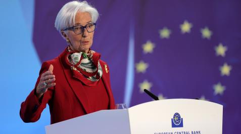 lagarde La presidenta del BCE, Christine Lagarde