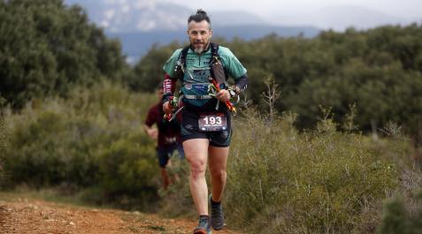 Fotos de los participantes en la Montejurra Trail.