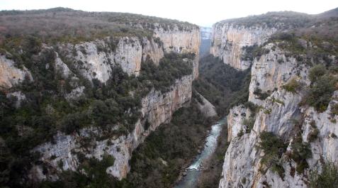 Arbayun Foz de Arbayún, donde tuvo lugar el rescate