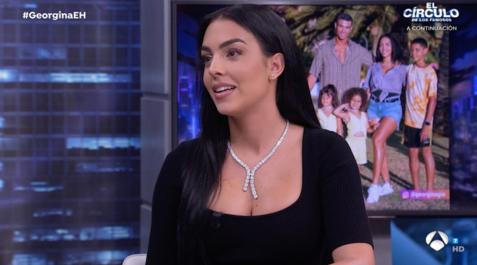 georgina-rodriguez-hormiguero Georgina Rodríguez durante su entrevista en 'El Hormiguero'