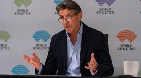 Sebastian Coe, presidente de World Athletics Sebastian Coe, presidente de World Athletics
