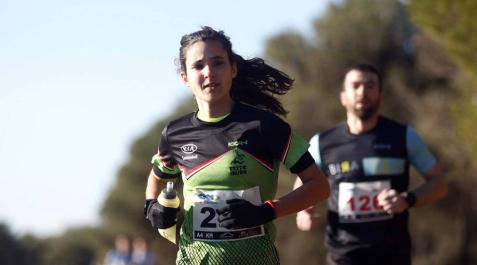 Ordoñez María Ordóñez, especialista en montaña y trail running, en una prueba anterior
