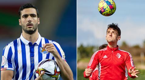 Mikel Merino y Aimar Oroz Mikel Merino y Aimar Oroz