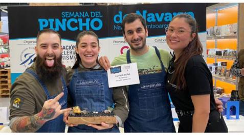 Semifinalista de la Semana del Pincho de Navarra 2023./