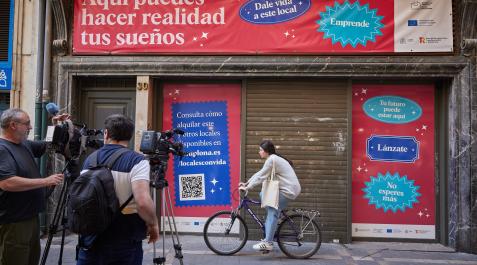 Uno de los establecimientos en la campaña