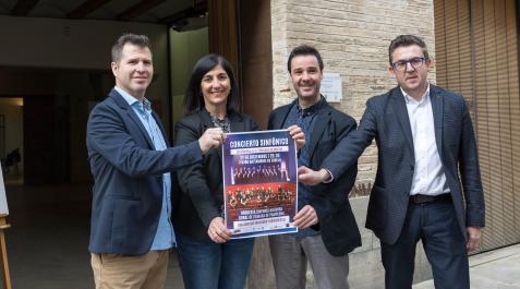 2023P_ DE IZDA. (37162917) De izquierda a derecha: Kinito Huerta Royo, Merche Añón Montón, Álvaro Iborra Jiménez y Manuel Romeo Arnedo