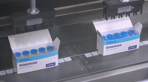 vacuna-Hipra-bimervax La compañía farmacéutica Hipra (Girona) ha creado Bimervax una vacuna española