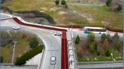 Así discurrirá el carril bici por la glorieta de la Ciudad de la Innovación Así discurrirá el carril bici por la glorieta de la Ciudad de la Innovación