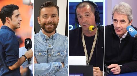 Miguel Quintana, Rubén Martín, Manu Carreño y Manolo Lama