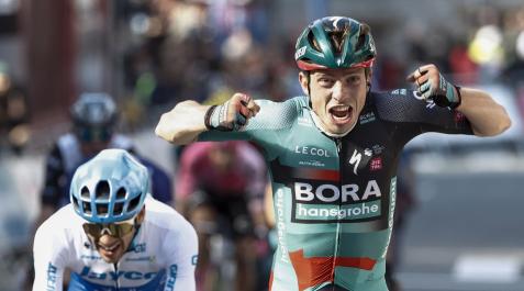 El ganador de la segunda etapa de la Vuelta al País Vasco, Ide Schelling (Bora) gana la segunda etapa de la Itzulia con un trazado de 193 kilómetros entre Viana - Leitza con cuatro puertos de montaña