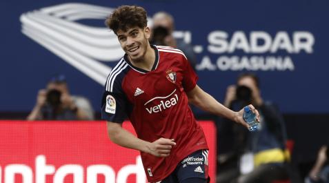 Abde, protagonista del partido Abde
