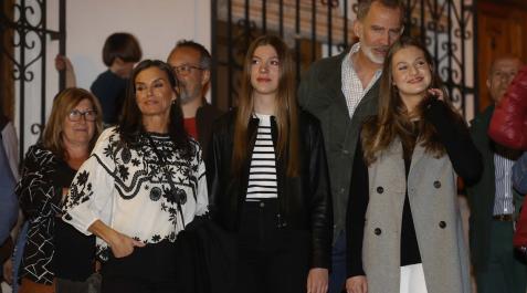 reyes Los reyes, la princesa Leonor y la infanta Sofía, este Sábado Santo en Chinchón