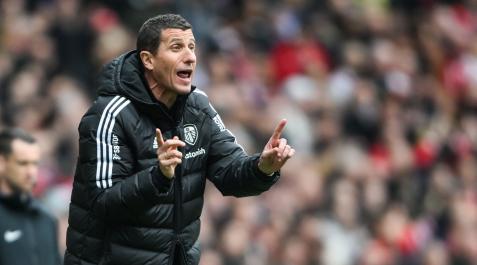 Javi Gracia en el partido contra el Arsenal Javi Gracia en el partido contra el Arsenal