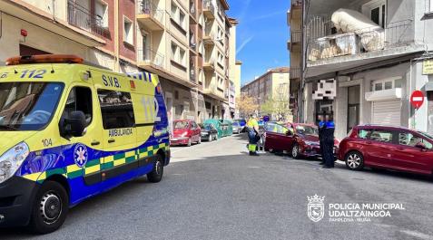 policiamunicipal La Policía Municipal y los servicios de emergencia, en el lugar del accidente