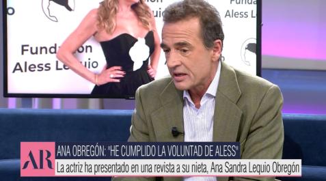LEQUIO Alessandro Lequio rompió su silencio sobre la nieta de Ana Obregón en el 'Programa de Ana Rosa'