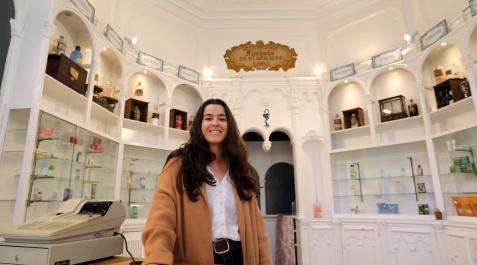 sanchez ostiz Covadonga Sánchez-Ostiz, biznieta del fundador de la farmacia Sánchez Azcona