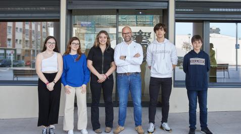 Diario Escolar 18 de abril Chavales que van a viajar a Bruselas con el proyecto de Coworkids.
