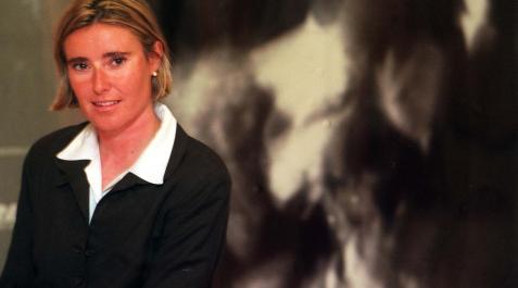 Irache Elso Recarte, en 1998. Irache Elso Recarte, elegida en 1998 mejor secretaria de Navarra.