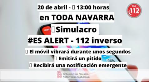 Simulacro #ES-Alert Simulacro #ES-Alert