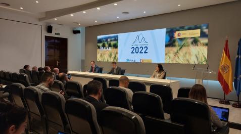 FIAB Momento de la rueda de prensa de los directivos de la Federación de Industrias Alimentarias y Bebidas