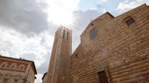 El santoral del 20 de abril homenajea a Santa Inés de Montepulciano. En la imagen, vista de la ciudad italiana El santoral del 20 de abril homenajea a Santa Inés de Montepulciano. En la imagen, vista de la ciudad italiana
