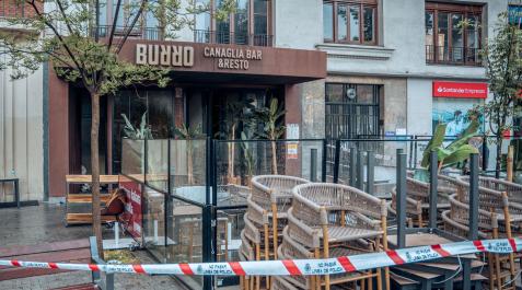 incendio-restaurante-madrid Restaurante 'Burro Canaglia Bar&Resto' en el que dos personas fallecieron en un incendio, en Madrid