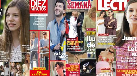 combo portadas revistas revistas corazón
