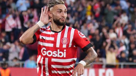 'Taty' Castellanos 'Taty' Castellanos, tras anotar uno de sus cuatro goles al Real Madrid