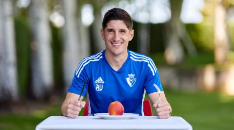 Aitor Ugalde, nutricionista de Osasuna.